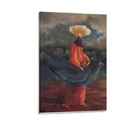 SAIJING Portrait of The Late Ms Partridge by Leonora Carrington Painting Canvas Wall Art Prints Poster Photo Picture Painting Posters Room Decor 08x12inch(20x30cm)