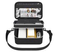 SAIKA Carrying Case Compatible with Kodak Dock Plus 4PASS 4x6 Photo Printer, Home Album and Craft Storage Bag for Paper Cartridge Cable, with Handle and Shoulder Strap, Case Only