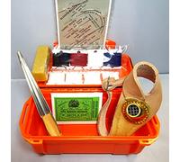 Sail A'Hoy Sailmakers & Rope splice kit including fid, LH palm, 7 Assorted needles, twine and wax in plastic box