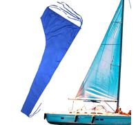 Sail Cover, Waterproof Mainsail Boom Cover, Boat Cover, Thick 210D, Sun Protection, Not Torn, Wind Sun Protection Cover, Sailing Boat Accessories, Most Boat Sails