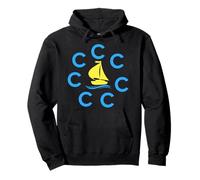 Sail the Seven Sea Waves Funny Sailboat Captain Gift Shirt Pullover Hoodie