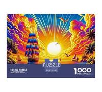 Sailboat, 1000-piece Jigsaw Puzzle, Absorbing Cognitive Exercise Strengthening Attention Endurance Structured Thinking, Relaxing Individual Entertainment Transforming Quiet Hours Into Achievement, Sui