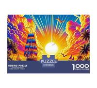 Sailboat, 1000-piece Jigsaw Puzzle, Competitive Tabletop Challenge Introducing Timed Goals Scoring Excitement, Entertaining Activity Suitable for Friendly Contests Group Play, Suitable for Ages 12+,