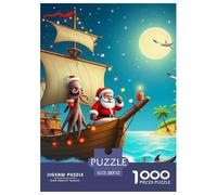 Sailboat, 1000-piece Jigsaw Puzzle, Cooperative Problem Solving Pastime Strengthening Relationships Patience Understanding, Enjoyable Household Activity Creating Quality Togetherness Moments, Suitable