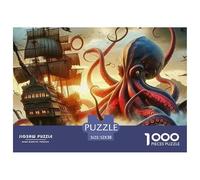 Sailboat, 1000-piece Jigsaw Puzzle, Engaging Mental Workout Transforming Leisure Time Into Productive Play, Ideal Cooperative Task Strengthening Communication Teamwork Relationships, Suitable for Ages