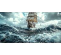 Sailboat Diamond Art Landscape Diamond Painting Kits for Adults Beginner 5D DIY Full Round Drill Cross Stitch Kits for Adults Arts and Crafts for Bedroom Decor, Home Decor, Gifts 28X56 Inch -bby2603J8