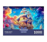 Sailboat Jigsaws Suitable for Decompression And Wall Decor 1000 Piece Puzzle for Adults & Kids Age 12 Years Up 70x50cm/1000pcs
