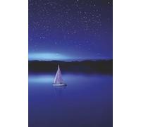 Sailboat Notebook: A Blue Sailboat Blank Lined Notebook for All Ages, Sailing, Boats, Water | 6x9 inches, 110 pages | Gifts for Birthdays, Christmas, Thanksgiving and more