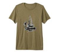 Sailboat Sailor Sailing Race Premium T-Shirt