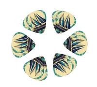 Sailboat Ship Landscape Print Guitar and Ukulele Picks For Music Lovers 12 PCS Mixed Gauges(0.46/0.71/0.96mm)