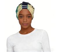 Sailboat Ship Landscape Print Universal Comfort Elastic Lady Headscarf Hat Stylish Work Travel Accessory Gift