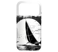 Sailboat Sketch Sailing Lover Beach Catamaran Case for iPhone 17 Pro