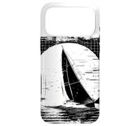 Sailboat Sketch Sailing Lover Beach Catamaran Case for iPhone 17 Pro Max