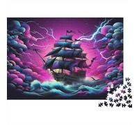 Sailboat1000 Piece Jigsaw Puzzle for Adults And Kids Family Game NavigationChallenging Home Decors Great Gift Idea70x50cm/1000pcs