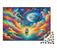 Sailboat1000 Pieces Jigsaw Puzzles for Adults Educational Games NavigationFun And Challenging Home Decors Great Gift Idea38x26cm/1000pcs