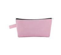 Sailcloth Zipper Pencil Case 1/2/3/5/10pcs Colorful Makeup Zipper Bags 25×13×4.5cm Multi-Purpose Pencil Pouch for Travel Cosmetics Stationery Daily Storage for Pencil Case(Pink,5pcs)