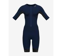 Sailfish Aerosuit Perform 2 Short Sleeve Trisuit Blue L Woman