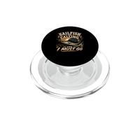 Sailfish Fish Are Calling Fish Lover Aquarium Angler PopSockets PopGrip for MagSafe