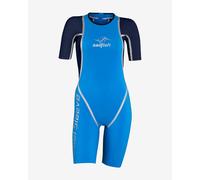 Sailfish Swimskin Rebel Sleeve Pro 2 Swimsuit Light Blue Dark Blue Women - M