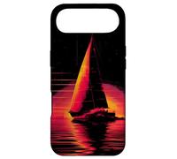 Sailing 80s Look Sailor Beach Catamaran Case for iPhone Air