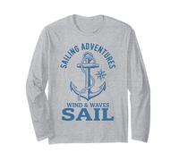 Sailing Adventures Wind & Waves SAIL Long Sleeve T-Shirt