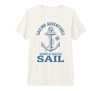 Sailing Adventures Wind & Waves SAIL Premium T-Shirt