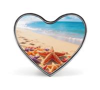 Sailing at The Seaside Lapel Pin Fashion Brooch Pin Cute Button Badges Heart Shape
