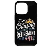 Sailing Away Cruising Into Retirement For Retirees Case for iPhone 13 Pro