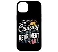 Sailing Away Cruising Into Retirement For Retirees Case for iPhone 14 Plus