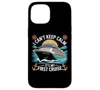 Sailing Away I Can't Keep Calm First Timer Trip Case for iPhone 15