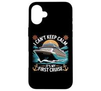Sailing Away I Can't Keep Calm First Timer Trip Case for iPhone 16 Plus