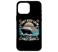 Sailing Away I Can't Keep Calm First Timer Trip Case for iPhone 16 Pro Max