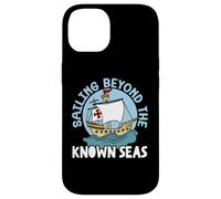 Sailing Beyond The Known Seas Indigenous Columbus Day Case for iPhone 14