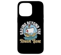Sailing Beyond The Known Seas Indigenous Columbus Day Case for iPhone 14 Pro Max