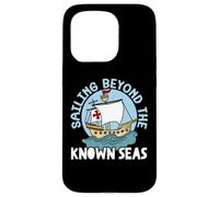 Sailing Beyond The Known Seas Indigenous Columbus Day Case for iPhone 15 Pro
