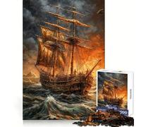 Sailing Boat Hard Jigsaw Puzzle for Adults 1000 Pieces Intellect Toy Cozy Time Quality Cut (50x75cm)