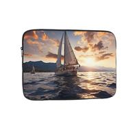 Sailing Boat Laptop Case Sleeve 13 inch Laptop Bag Shockproof Computer Carrying Cover Protective Notebook Case
