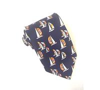 Sailing Boats Silk Tie by The Tie Studio
