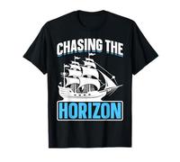 Sailing Chasing The Horizon Tall Ship Voyage T-Shirt