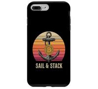 Sailing Crypto Freedom Blockchain Wealth Investment Bitcoin Case for iPhone 7 Plus/8 Plus