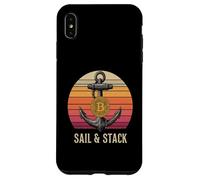 Sailing Crypto Freedom Blockchain Wealth Investment Bitcoin Case for iPhone XS Max