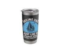 Sailing Dad Just Like A Normal Dad Only Cooler Stainless Steel Insulated Tumbler