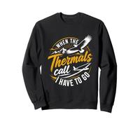 Sailing Flight Saying Thermik Calls Glider Hobby Pilot Sweatshirt