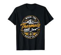 Sailing Flight Saying Thermik Calls Glider Hobby Pilot T-Shirt