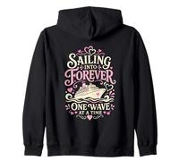 Sailing Forever Cruise Ship Love Zip Hoodie