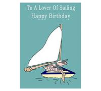 Sailing Happy Birthday Card