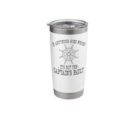 Sailing If Anything Goes Wrong It's Not The Captain's Fault Stainless Steel Insulated Tumbler