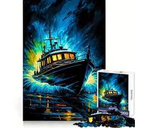 Sailing In The Rain 1000 Piece Jigsaw Puzzles for Teenagers Jigsaw Wise Think Toy Relax Time Clear Cut Festival Gift (38x52cm)