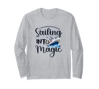 Sailing Into Magic - Enchanted Ocean Voyage Adventure Long Sleeve T-Shirt