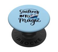 Sailing Into Magic - Enchanted Ocean Voyage Adventure PopSockets Adhesive PopGrip